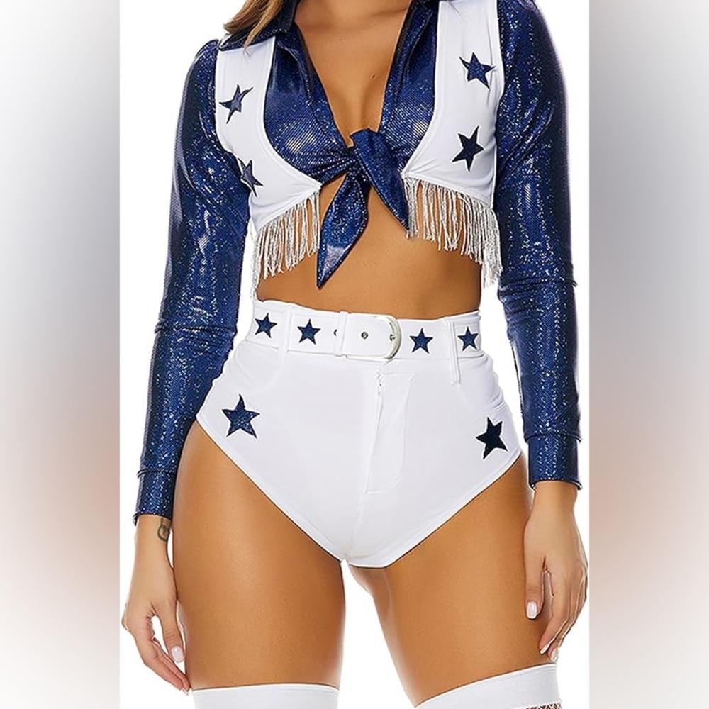 Forplay womens Seeing Stars Cheerleader Costume